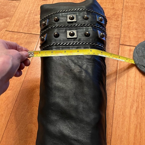 Stuart Weitzman embellished pull up boots - Picture 11 of 16